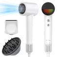thumbnail image 1 of Ionic Hair Dryer with Diffuser, 1500W Fast Drying Blow Dryer, Lightweight Low Noise Negative Ion Hair Dryer for Curly, Thick & Frizzy Hair, 1 of 10