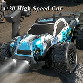 High Speed Jump RC Truck, Off Road RC Cars, 4WD All Terrain RTR RC Truck For Adults, 1:20 Scale All Terrain RC Car, 20+KPH High Speed 4WD Electric Vehicle With 2.4 GHz Remote Control