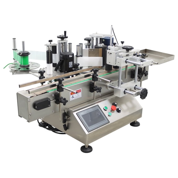 High Speed Labeling Machine Round Bottle Automatic Labeler Desktop ...