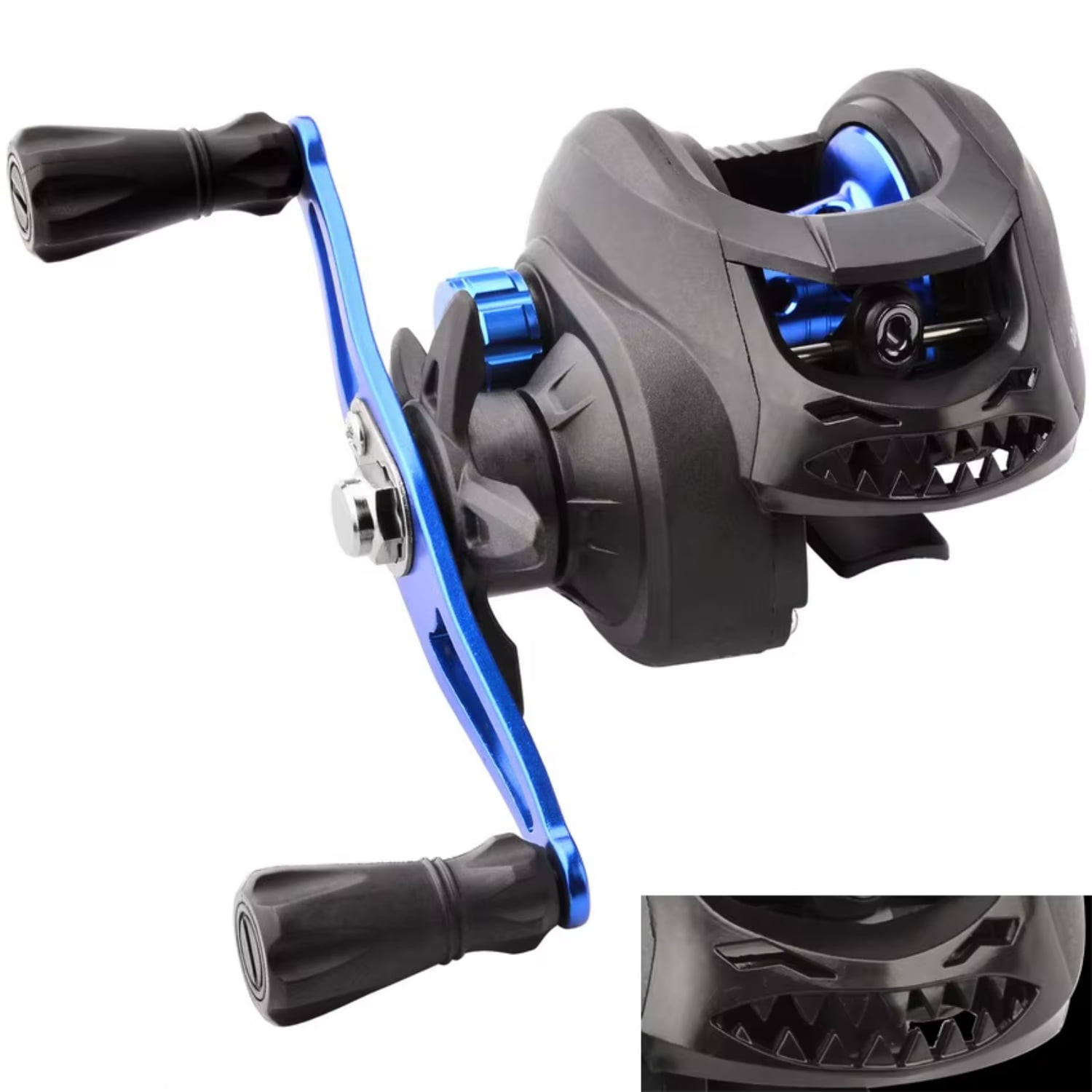 High Speed Long Shoot Baitcasting Reel 7.2 Prevent Line Tangling Fresh