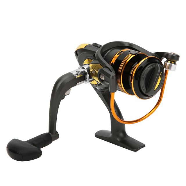 HighSpeed Metal Spinning Fishing Reel with Rubber Handle and Casting