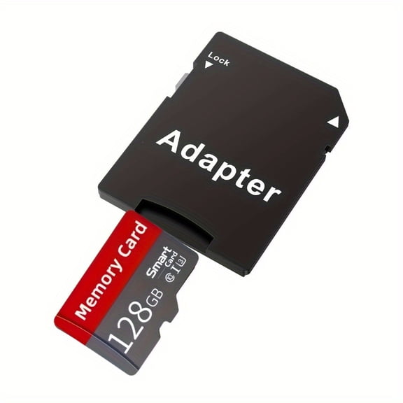 High Speed Micro SD Card 128GB Micro TF SD Card Memory Card for Camera Smartphones and Tablets - Great as a Gift for Friends and Family