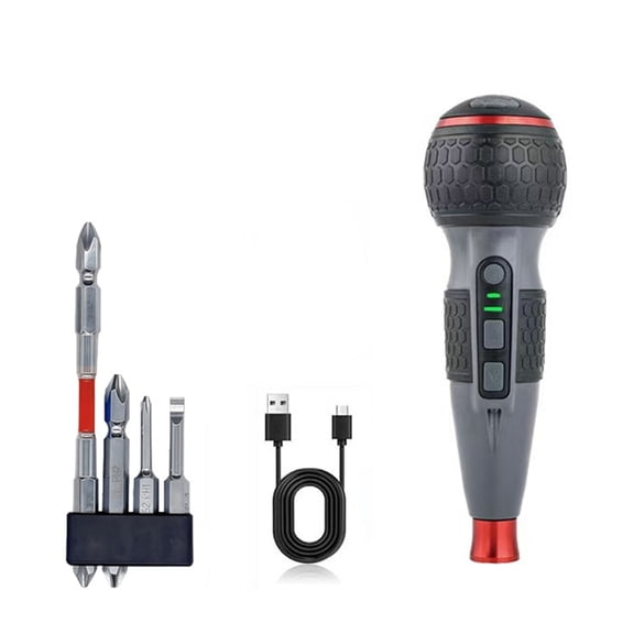 High Speed Mini Electric Drill Cordless Design USB Fast Charging Torques Adjustment Perfect for Household Repairs