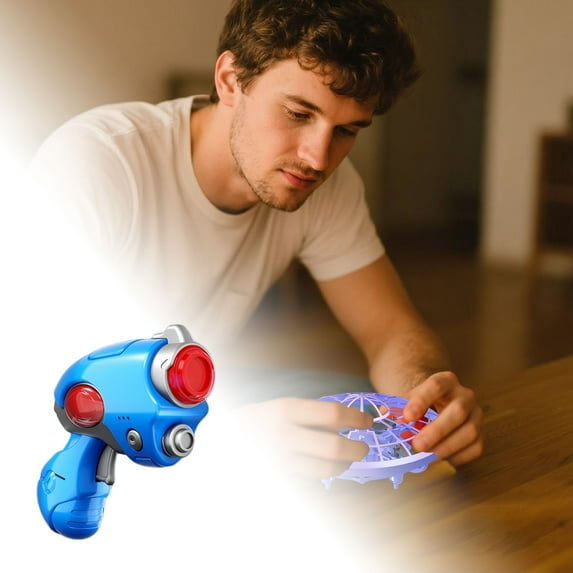 High Speed Mini UFO Flying Toy with LED Lights for Kids and Adults Cool Hovering Discs Indoor Outdoor Play