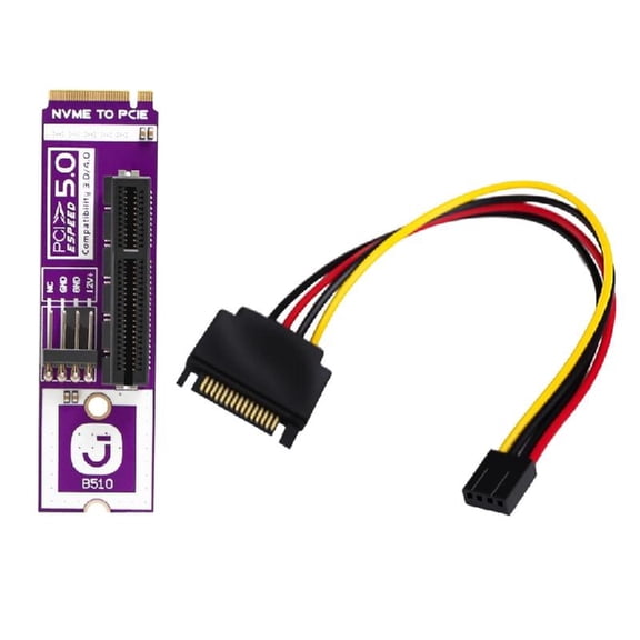 High-Speed PCIe 5.0 Drive Expansion Card for Fast Data Transfer and Protocols