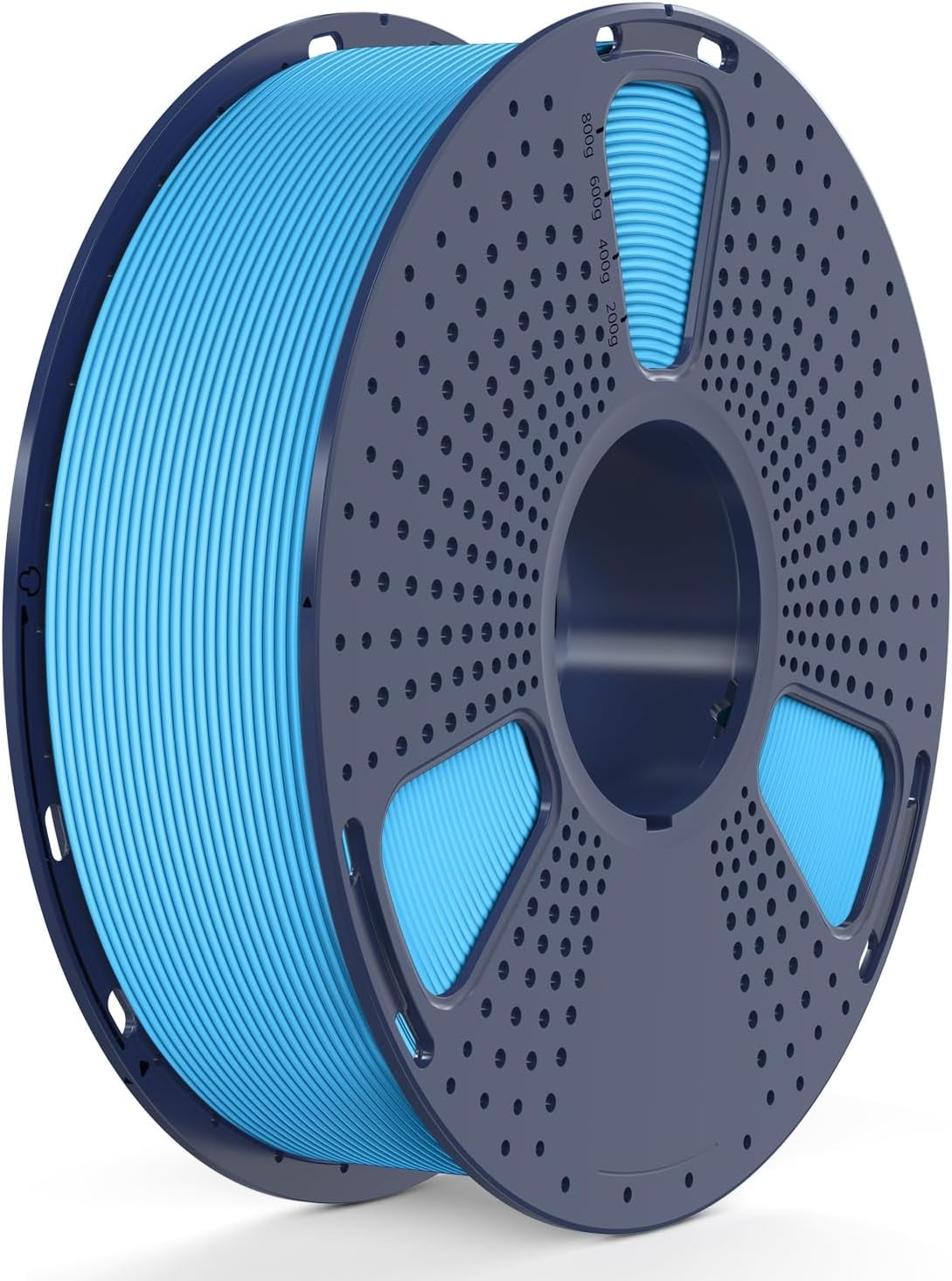 High Speed PETG 3D Filament 1.75mm, 30mm/s - 600mm/s Print Range, High Flow Speedy 3D Printer Filament, Fit Most FDM Printers, Dimensional Accuracy +/- 0.02mm, 1kg Spool, (Sky Blue)