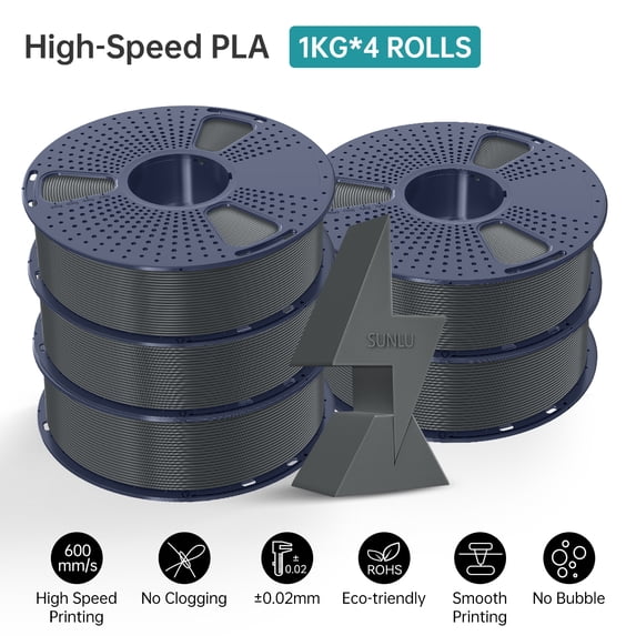 High-Speed PLA Filament 1.75mm, SUNLU High-Speed PLA Filament 1kg ...
