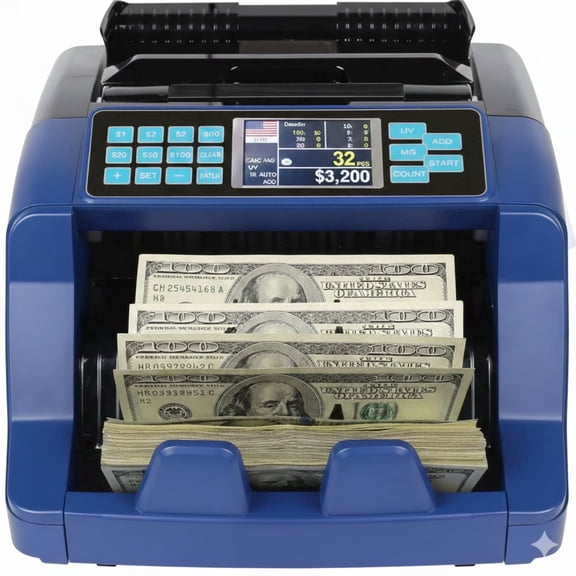 High-Speed Professional Single Denomination Bill Counter