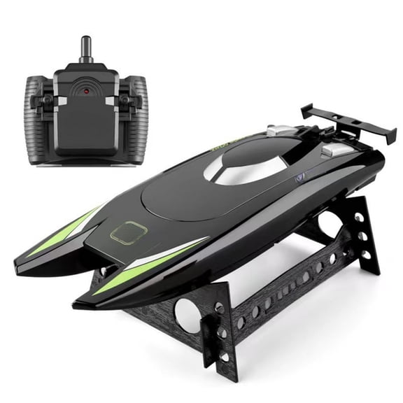 High Speed RC Boat 2.4GHz Remote Control Racing Boat Fast Electric Waterproof Boat for Outdoor Lake Pool Summer Fun
