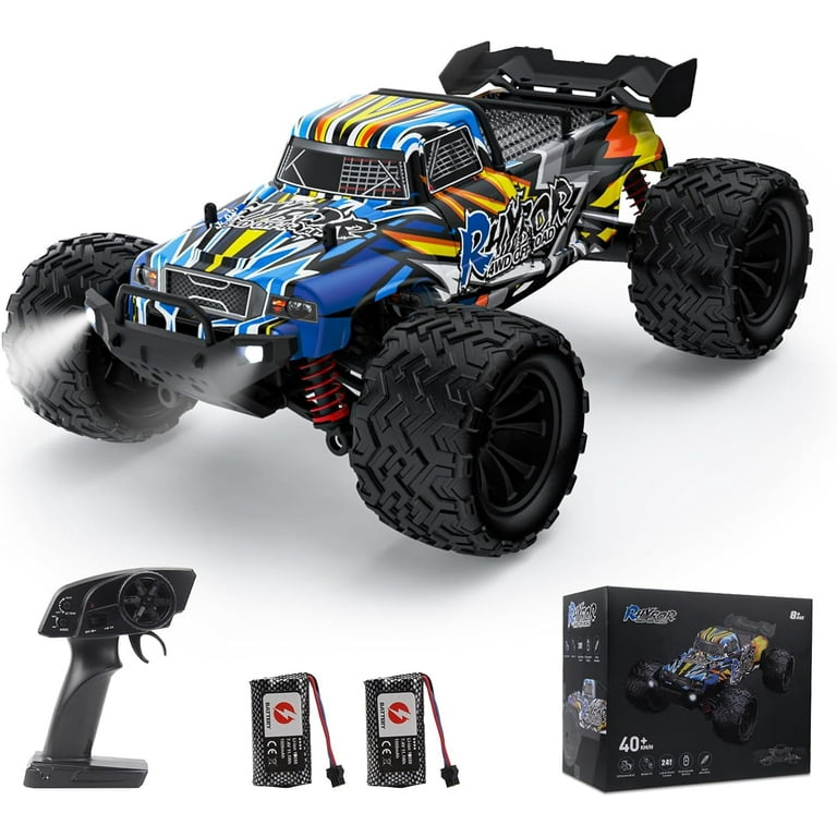 High Speed RC Cars 40KPH for Adult 9500E 1 16 Scale Remote Control Monster Truck Racing Hobby RC Car for Adults 4x4 All Terrain Off Road RC Truck for Boys Walmart