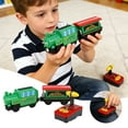 thumbnail image 1 of High Speed Remote Control Train Set with Realistic Locomotive and Carriages for Enthusiasts and Kids, 1 of 5