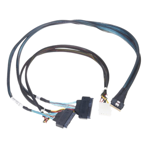 High Speed SAS SFF-8654 4i 38pin To SAS 8639 U.2 Adapter Data Cable for Enterprise Storage Solution Plug and Play