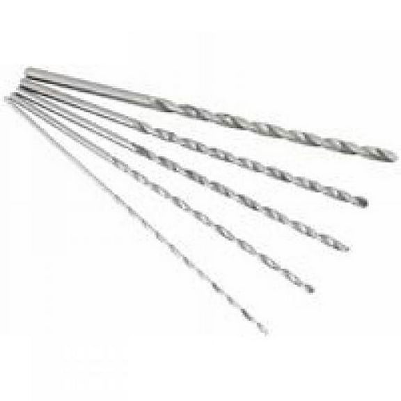 High-Speed Steel Extra Long Drill Bit Kits, Heat Resistant Drill Bits For Smooth Cutting, Long Length Design For Deep Holes In Wood, Plastic, And Aluminum, 5Pcs With Good