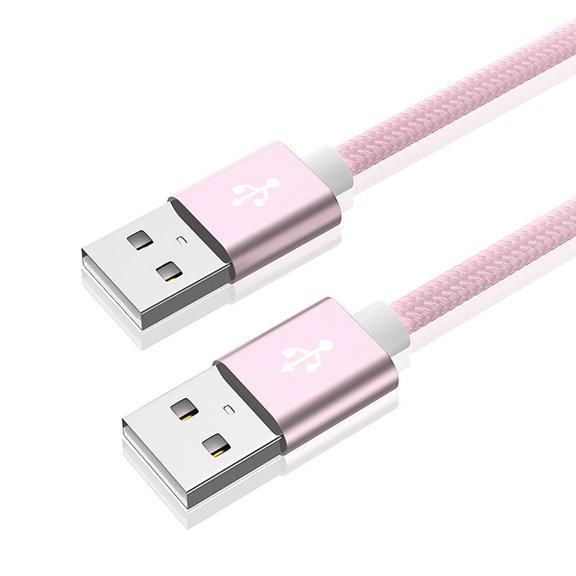 High Speed USB 2.0 Extension Cable USB 2.0 Male to Male Extension Cord for Data Transfer 480mbp USB Flash Drive Laptops