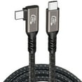 thumbnail image 1 of High Speed USB C Cable 90 Degree Connector 40Gbps Data Transfer and 8K Display Compatibilities for Laptops and Tablets, 1 of 12