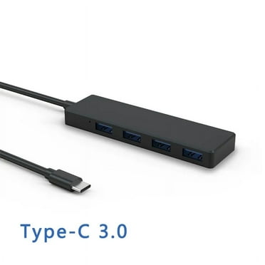 High Speed USB Hub 3.0 Type C Adapter 4 Ports Multi USB 2.0 Splitter Extension Cable For Mouse Keyboard PC Laptop Accessories Type C 3.0