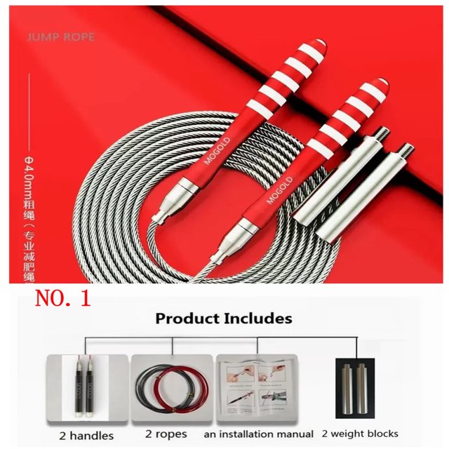 HighSpeed Wireless Professional Crossfit Jump Rope with Lightweight