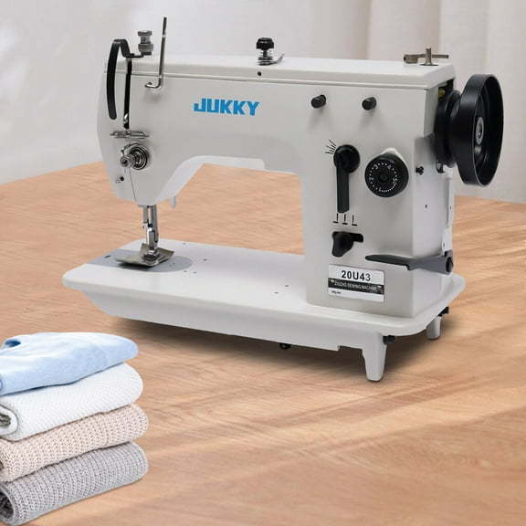 High-Speed Zigzag & Embroidery Sewing Machine with Adjustable Stitch Length & Versatile Functionality – Ideal for Home & Small Business Use on Thin to Medium Fabrics