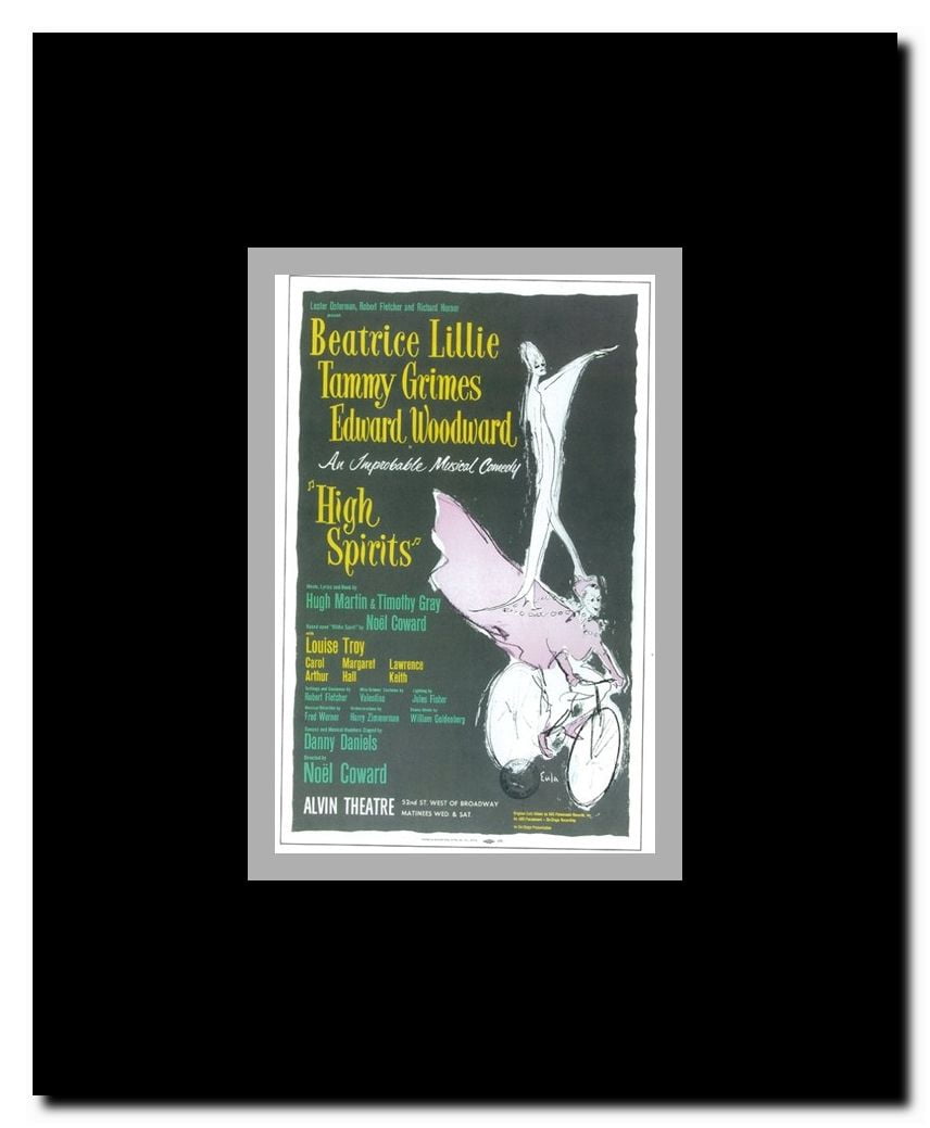 High Spirits (Broadway) Framed Movie Poster