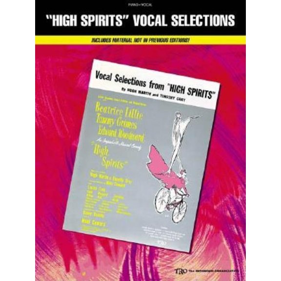 High Spirits: Vocal Selections, (Paperback)