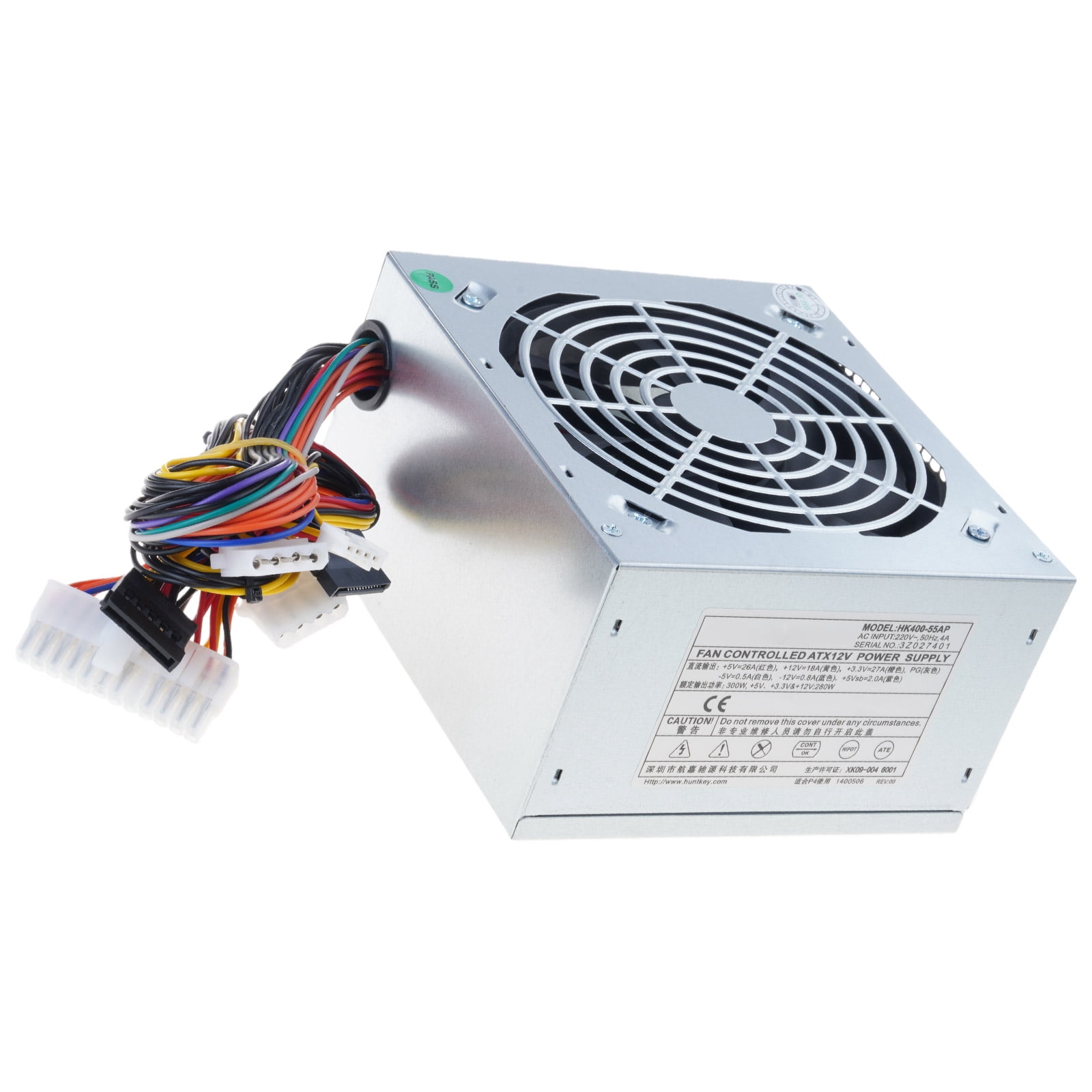 High Stability Computer Power Supply 160W 200W 220W 250W 300W 350W Metal Case Featuring Quiet Cooling