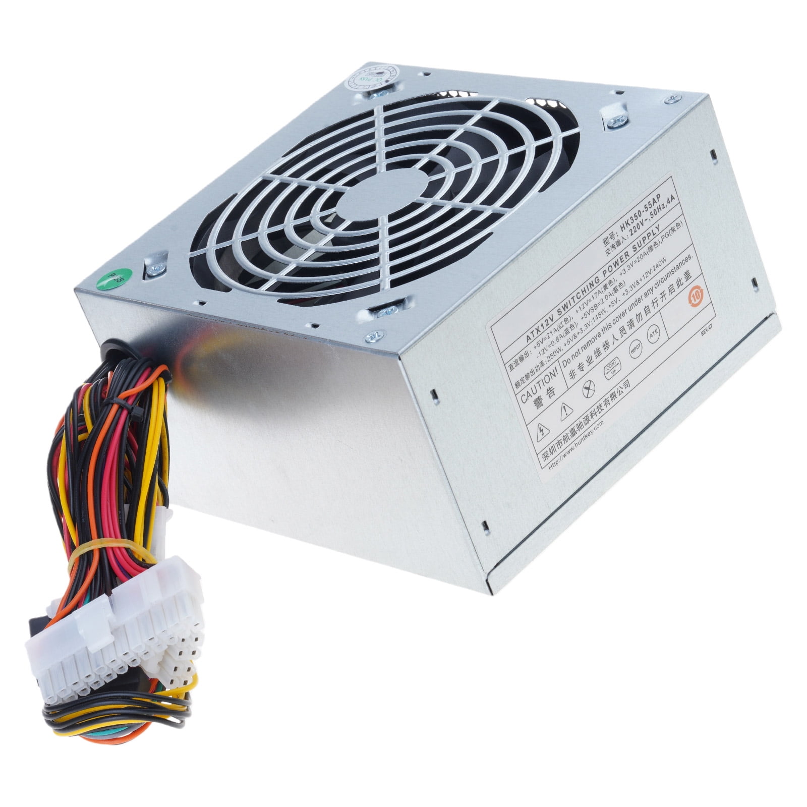 High Stability Computer Power Supply 160W 200W 220W 250W 300W 350W Metal Case Featuring Quiet Cooling