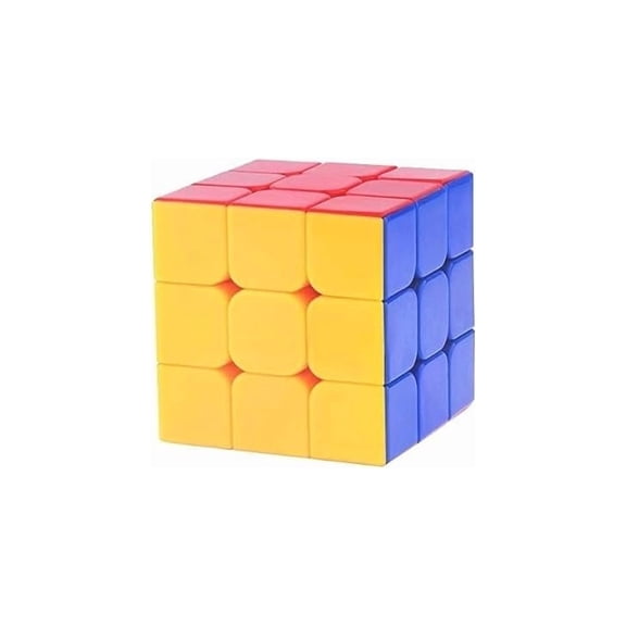 High Stability Stickerless - 3x3x3 Speed Cube (3x3x3 Speed Cube) pack of 1
