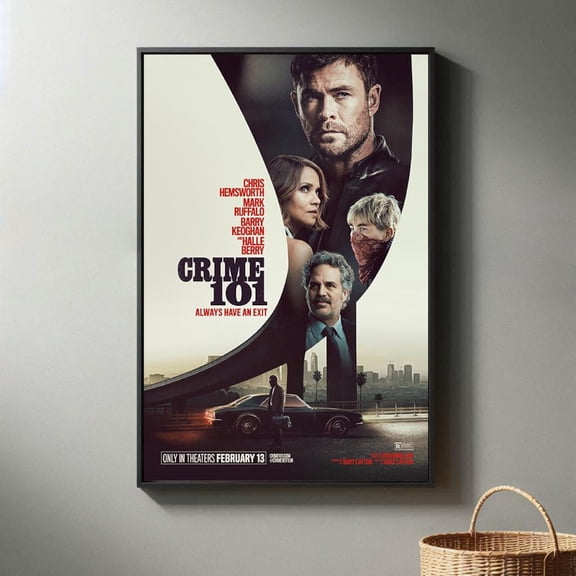 High Stakes Heist Syndicate Crime Investigation High Quality Cinema Art, Unframed Poster