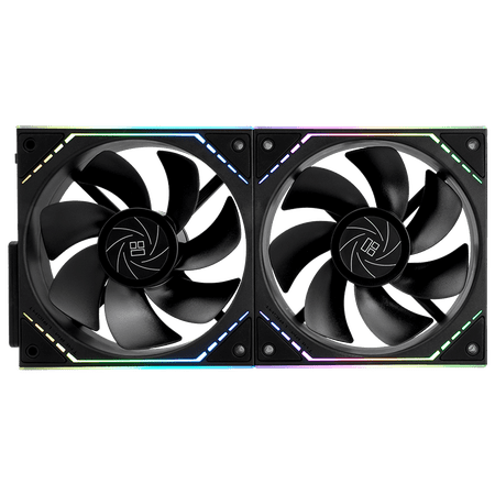 High Static Pressure Thermalright TL-M12QR X2 12CM Reverse Wireless 2000RPM ARGB Case Fan Plastic for Computer Cooling