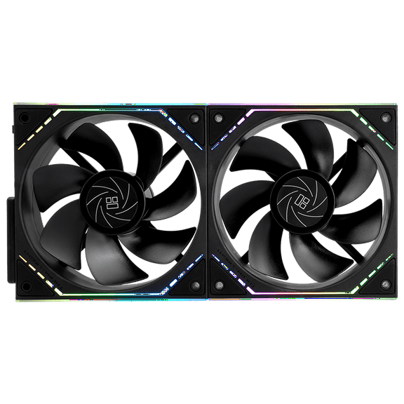 High Static Pressure Thermalright TL-M12QR X2 12CM Reverse Wireless 2000RPM ARGB Case Fan Plastic for Computer Cooling