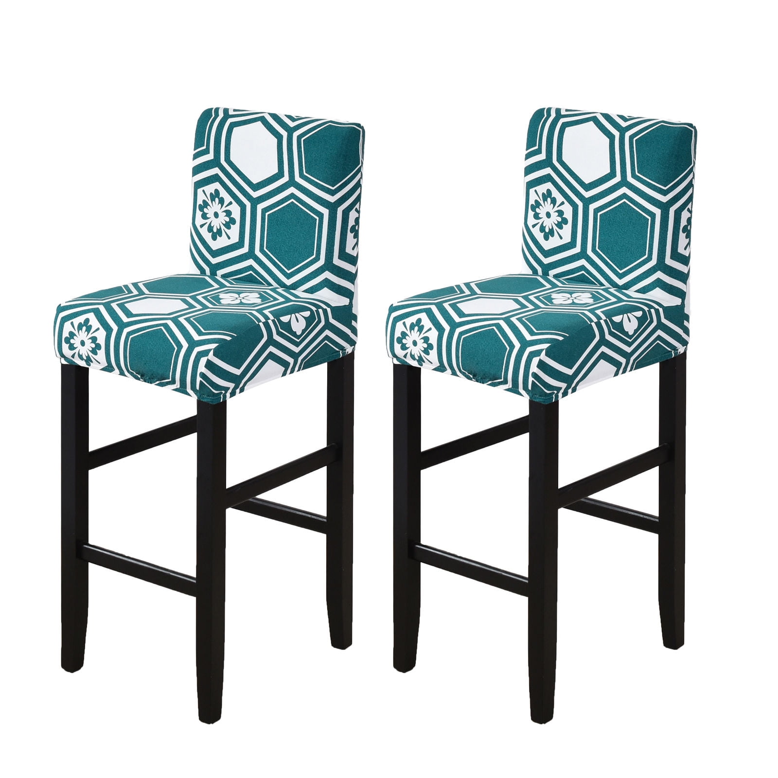 High Stool Cover Reusable Stretch Washable Pub Counter Stool Chair