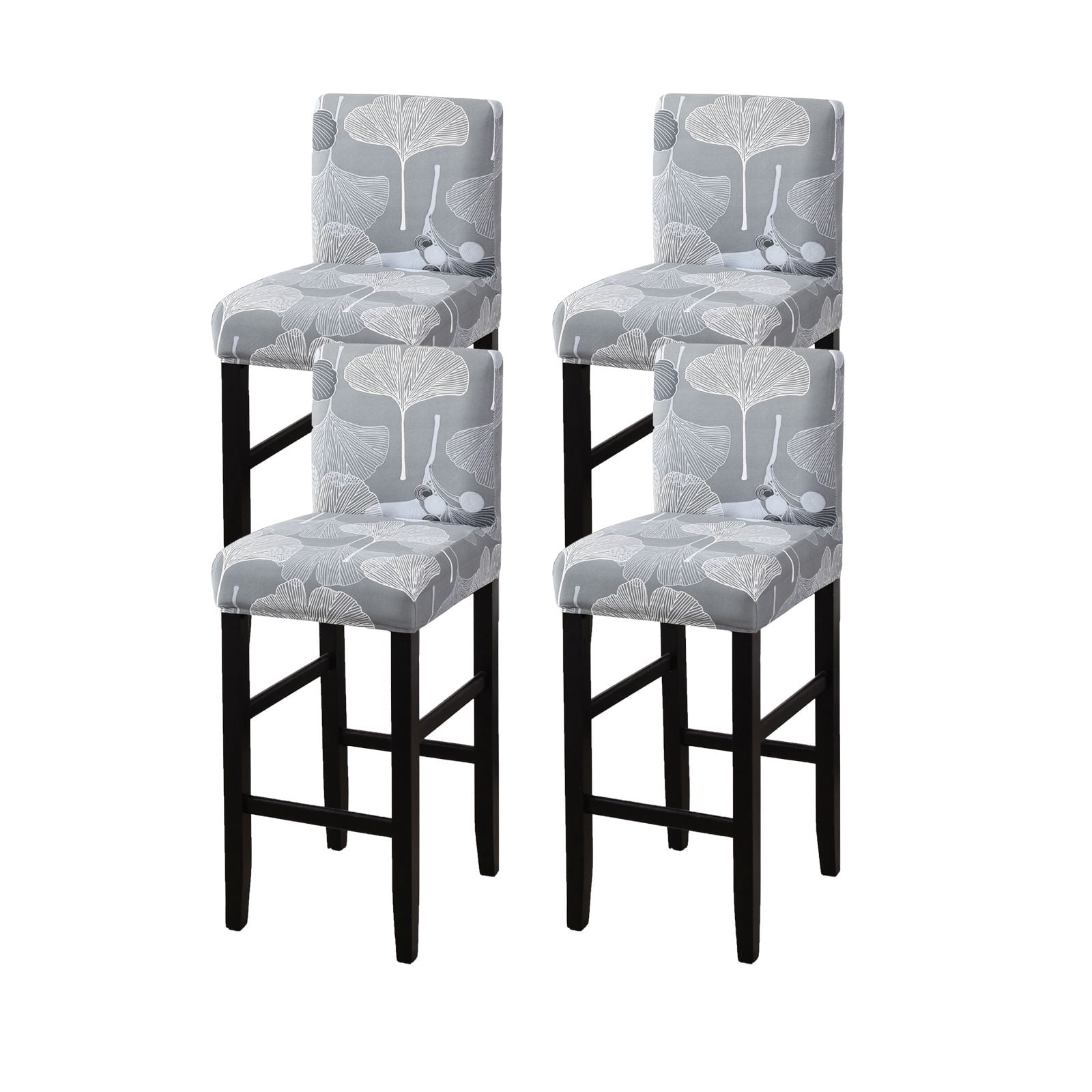 High Stool Cover Reusable Stretch Washable Pub Counter Stool Chair ...