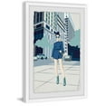 thumbnail image 1 of High Street Fashion Framed Painting Print, 1 of 6