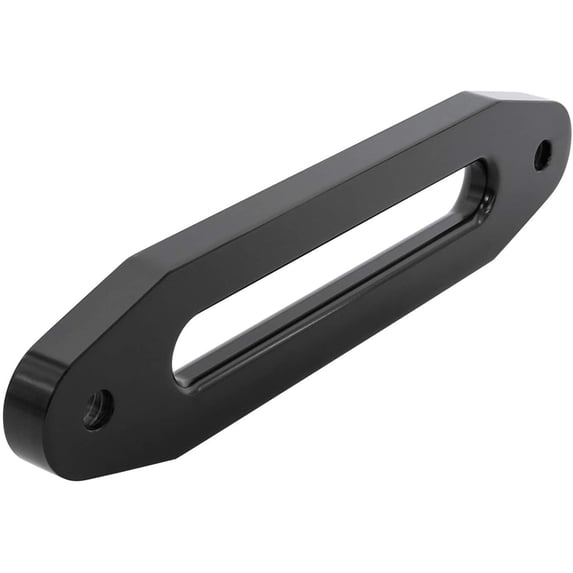 High Strength 10inch Aluminum Hawse Fairlead for Smooth Operations of Synthetic Winch Rope Reliabled Offroading Recovery