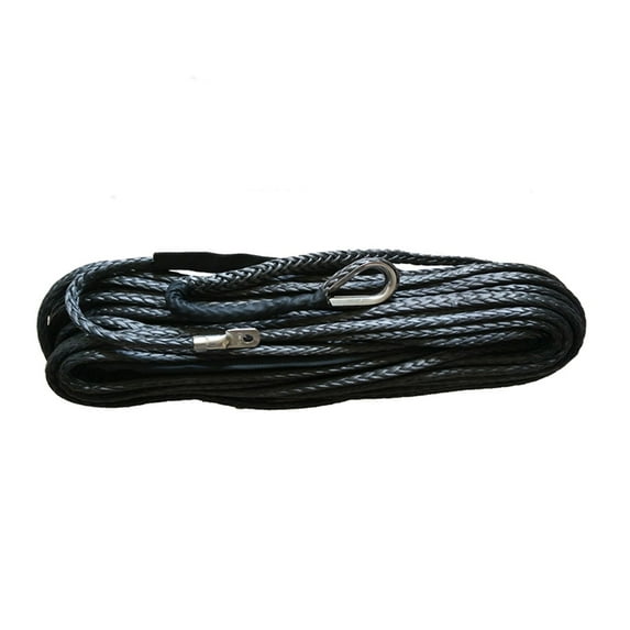 High Strength 12mm X 30m Uhmwpe Fiber Braided Synthetic Towing Winch Rope ,Great Compatibility