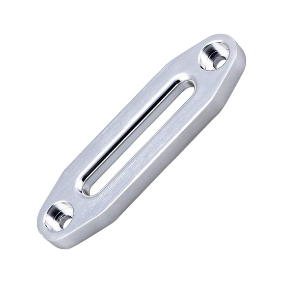 High Strength 6 Inch Aluminum Hawse Fairlead Easy to Install Heavy Duty Winch Part designs for Synthetic Winch Rope