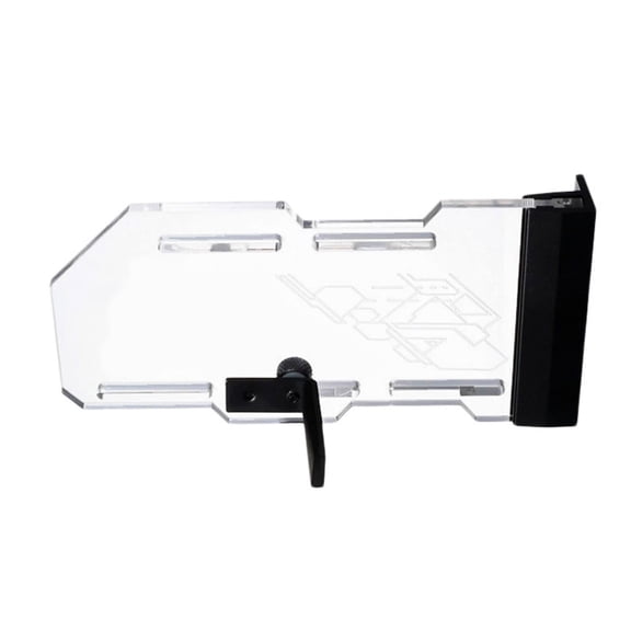High Strength Acrylic PC VGA Mounting Bracket with Heights Customization and Dynamic Illuminations Effects