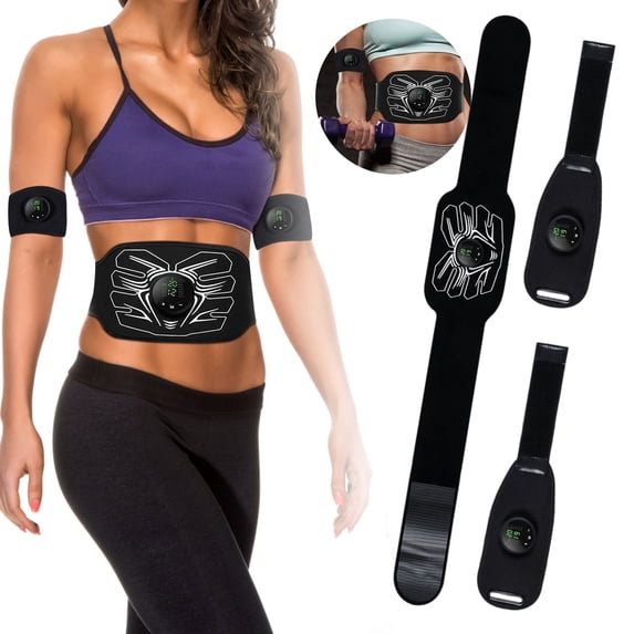 High Strength Adjustable Electronic Fitness Waistband for Abdominal Muscle Training and Body Shaping