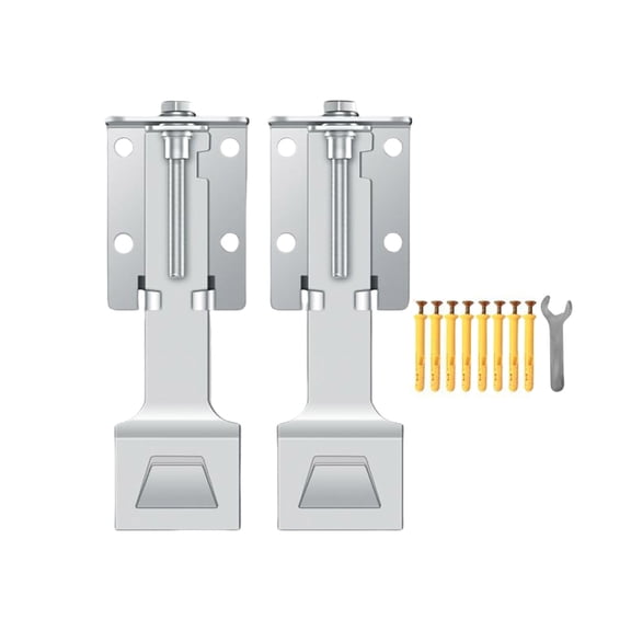 High Strength Adjustable Wall Bracket for Kitchen Ranges Hoods Corrosions Resistant Galvanized Steel Support Holder
