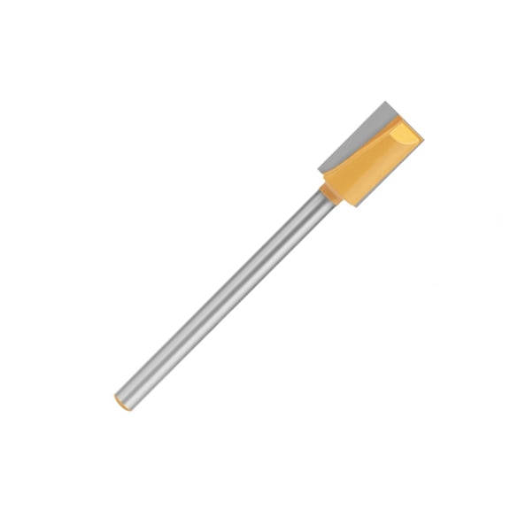 High-Strength Alloy Steel Router Bit, Extended Shank for Precise Cutting & Chip Removal