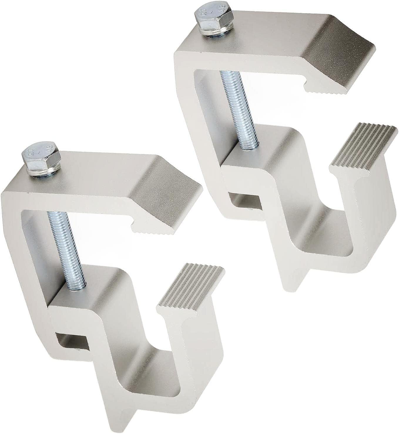 High Strength Aluminum 2PCS Clamps Truck Cap Topper Camper Shell Heavy