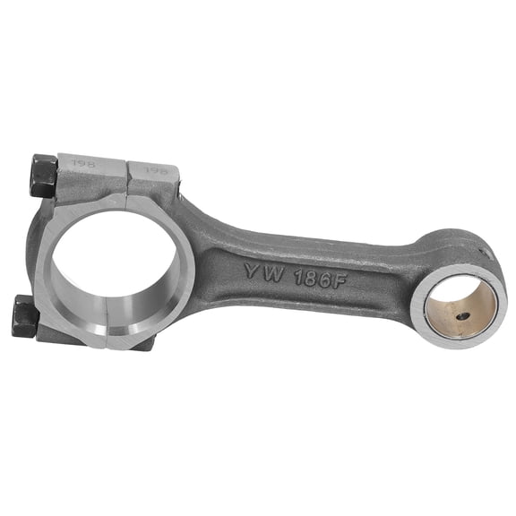 High Strength Aluminum Alloy Engine Connecting Rod Compatible with 186F 188F Air Cooled Diesel Generators Lawn Garden Power Equipment Parts Replacement