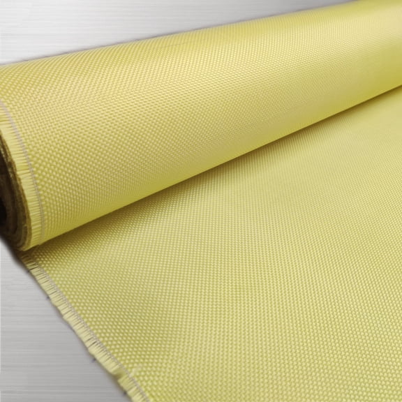 High Strength Aramid Woven Fabric 400GSM Para Aramid 3000D Temperature & Cut Resistant Fabric (48 inches x 36 inches)