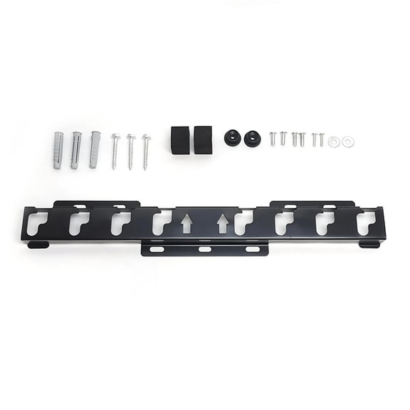 High Strength Bracket: Adjustable Tilt and Rotation for 26-55 Inch TVs, Space Saving Easy Install