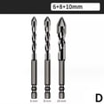 thumbnail image 1 of High-Strength Eccentric Twist Drill Bit, Special Crooked Tip Eccentric Drill Drill Eccentric Set, Bit Twist B Drills, Tilted, 1 of 8