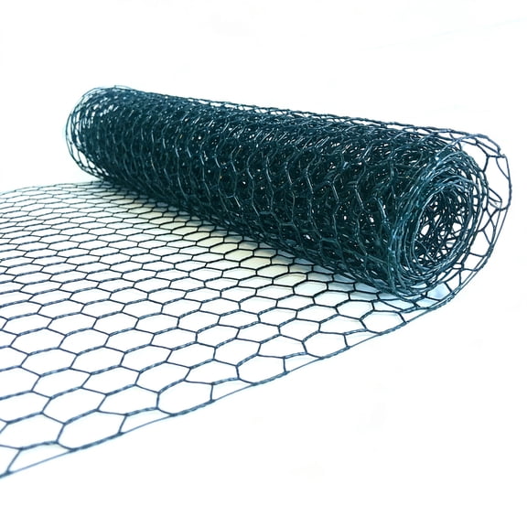 High Strength Galvanized Garden Fencing Net Green Coated Netting for Robusts Plant Support & Barrier Protect
