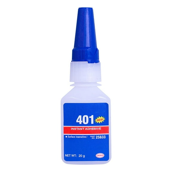 High Strength Instant Adhesive for Rapid Repairs - Fast Curing Cyanoacrylate Glue, Works on Metal, Plastic, Wood, and More - 20g