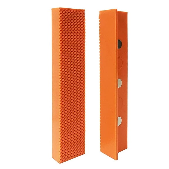 High Strength Magnetic Vise Jaw Pad Inserts For Enhances Efficiency In Workshops And Home Workbenches Improved Accuracy