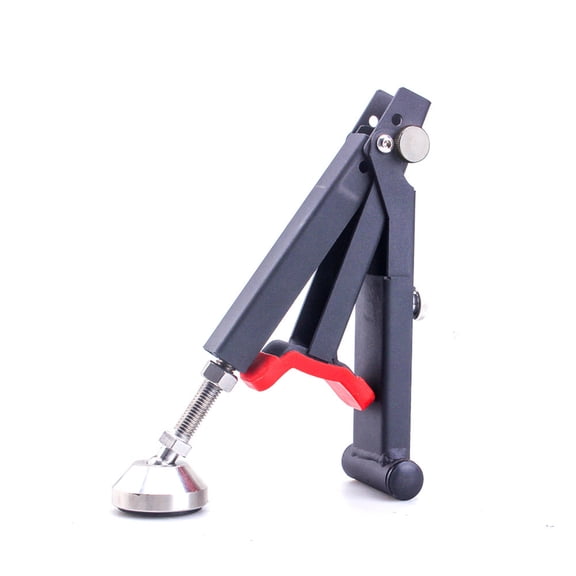 High Strength Motorcycle Lift Stand Sided Paddock Holder for Front&Rear Wheels, Easy Storage for Bike Enthusiasts
