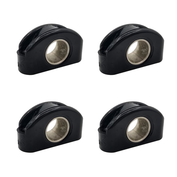 High Strength Nylon Marine Rope Guide Fairlead Bullseyes Fitting Nylon Pulley For Boat Deck Cable Management
